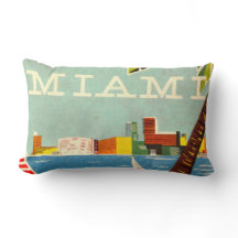 Travesseiro Vintage Miami Lumbar