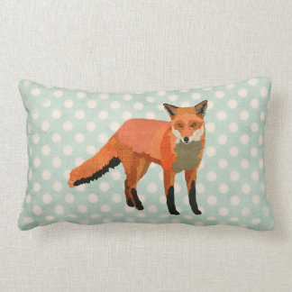 Almofada Lombar Travesseiros ambarinos do Fox Polkadot MoJo