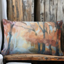 Travesseiros decorativos de laranjeiras amarelas