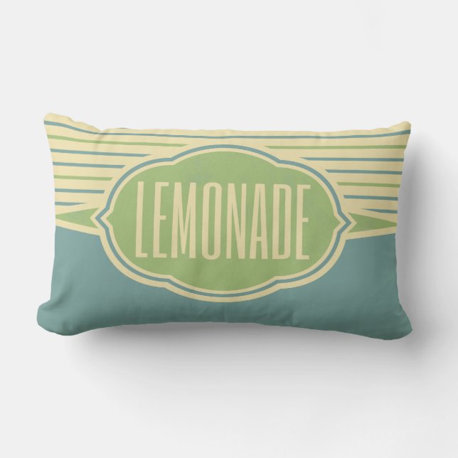 Almofada Lombar travesseiros decorativos de limonada (Frente)