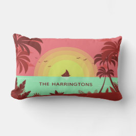 Almofada Lombar Travesseiros decorativos de nome personalizado do