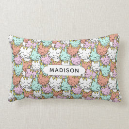 Almofada Lombar travesseiros decorativos de nome personalizado pad