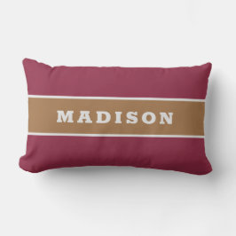 Almofada Lombar Travesseiros decorativos de nome personalizados