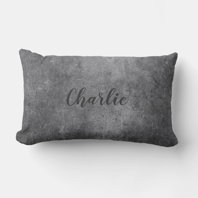 Almofada Lombar Travesseiros decorativos de nome personalizados do (Frente)