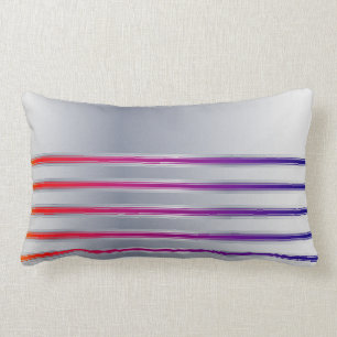 Almofada Lombar Travesseiros decorativos Lumbares e Roxos Vermelho