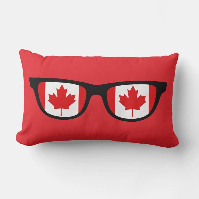 Almofada Lombar Travesseiros decorativos personalizados do Canadia (Frente)