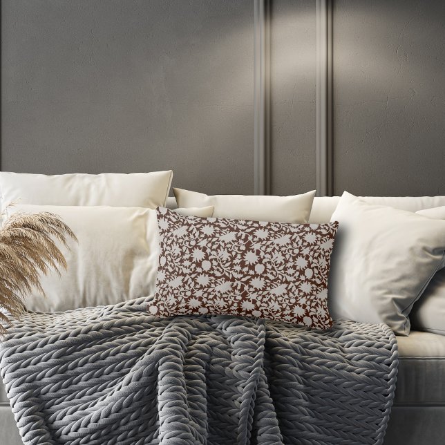 Almofada Lombar Trendy Block Impressão inspirado em Brown (Criador carregado)