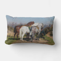 Três Cavalos Estalhões (por Rosa Bonheur)