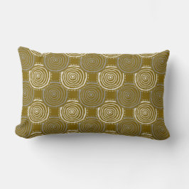 Almofada Lombar Tribal Circle Pattern Throw Pillow