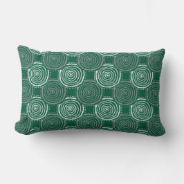 Almofada Lombar Tribal Circle Pattern Throw Pillow