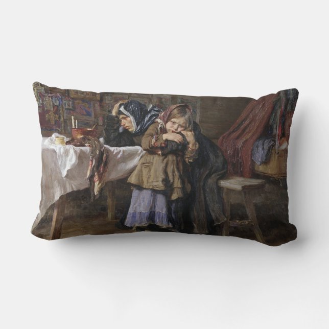 Almofada Lombar Tristeza e luto (simpatia após o aborto) (Verso)