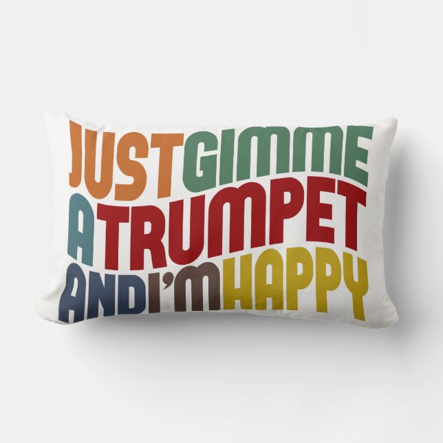 Almofada Lombar Trompete (Frente)