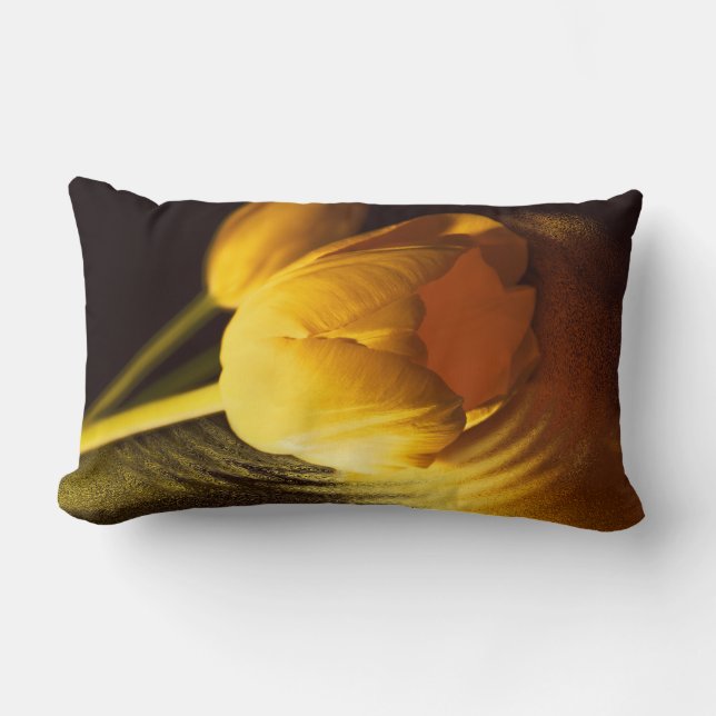 Almofada Lombar Tula Amarela Romântica (Frente)