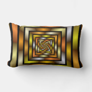 Almofada Lombar Túnel Luminoso - Gráfico Fratural Trippy