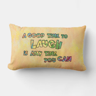 Almofada Lombar UM BOM TiME PARA RIR É POSSÍVEL