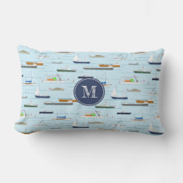 Almofada Lombar Um dia no barco do rio lago costeiro