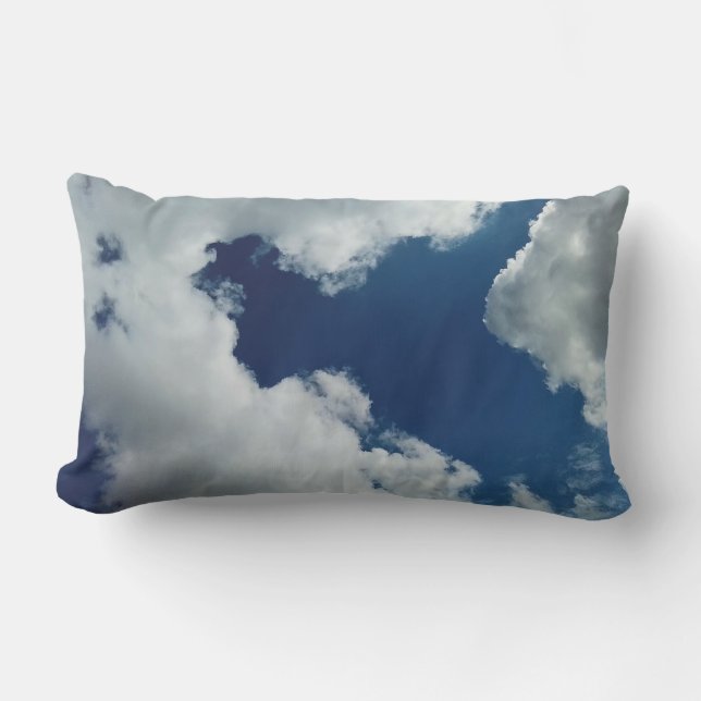 Almofada Lombar Uma curva nas nuvens (Frente)
