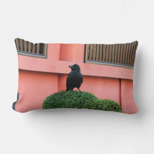 Almofada Lombar Uma Selva De Grande Porte Uma Perca Numa Árvore Nu