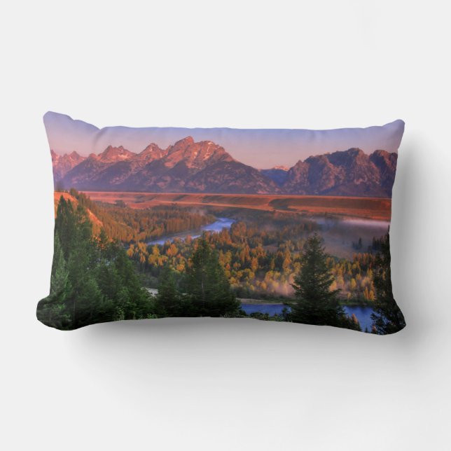 Almofada Lombar Uma visão da manhã (Frente)