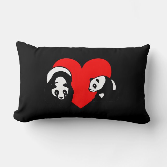 Almofada Lombar Urso de panda (Frente)