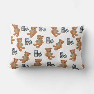 Almofada Lombar Urso de Teddy e Travesseiro lombar ABC