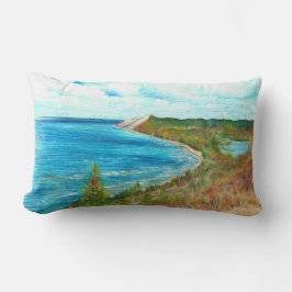 Almofada Lombar Urso Dormente Duna Lakeshore Michigan Beach