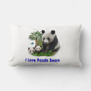 Almofada Lombar Ursos Panda