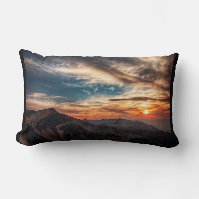 Almofada Lombar Utah Fiery Cloud Sky (Frente)