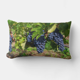 Almofada Lombar Uvas no Travesseiro da Vinha