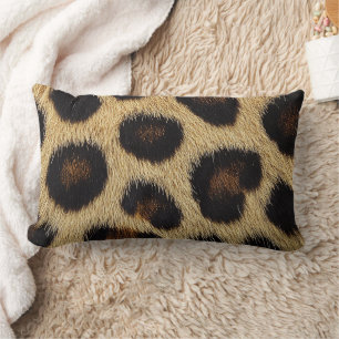 Almofada Lombar Vaca Preto Branco Manchas Pelo