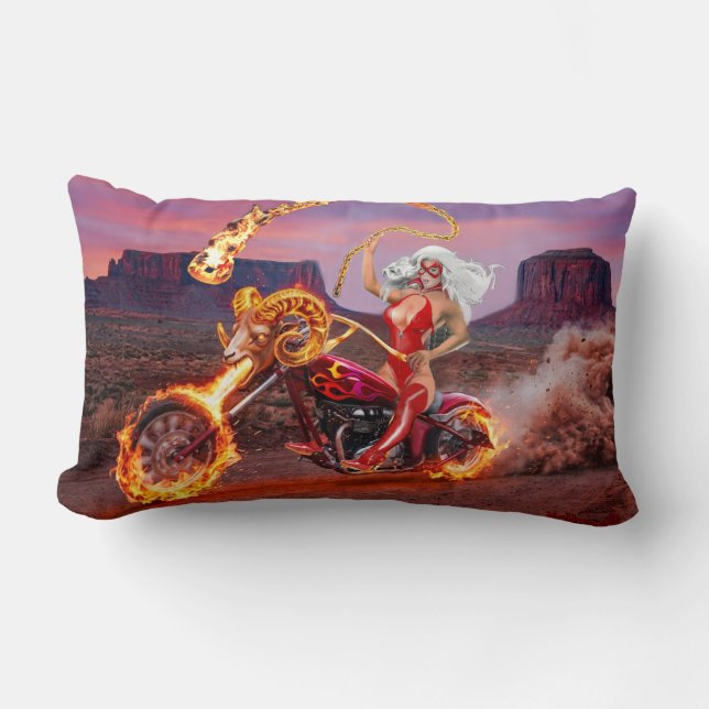 ALMOFADA LOMBAR VAMPIRE BICICLETA REBELDE BABES (Frente)
