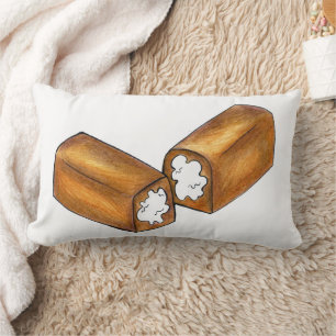 Almofada Lombar Vanilla Cream Snack Cake Comida Foodie Twinkie