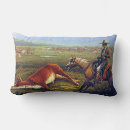 Almofada Lombar Vaqueiro C 1830 O Velho Oeste O Cowboy