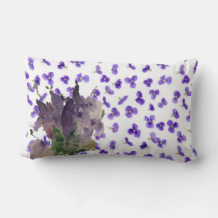 Almofada Lombar vaso violeta