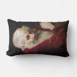 Almofada Lombar Velho Casaco vermelho (Papai Noel) (Natal)