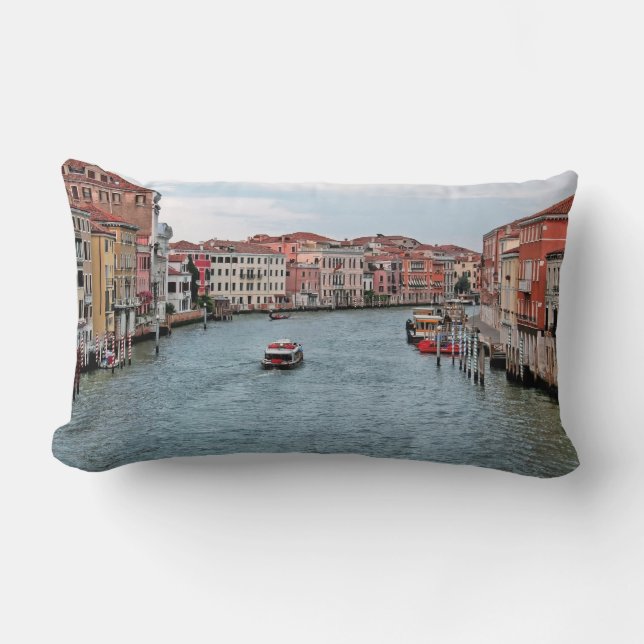 Almofada Lombar Venice Waterway (Frente)