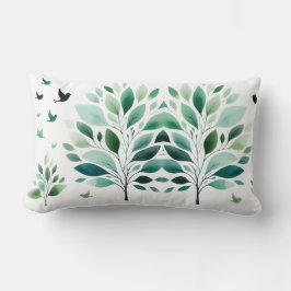 Almofada Lombar Verdant Whispers Chickadee