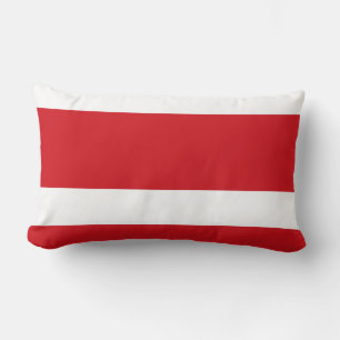 Almofada Lombar Vermelho listrado