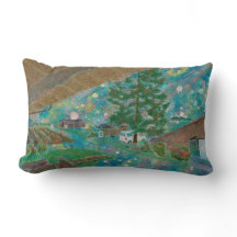 Vibrant French Townscape Garden Landscape