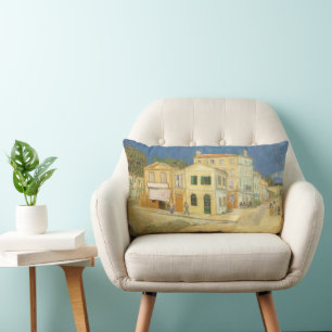 Almofada Lombar Vincent van Gogh - A Casa Amarela (A Rua)