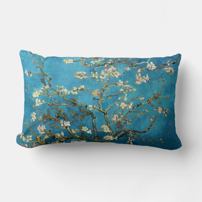 Almofada Lombar Vincent van Gogh, Amendoeira em Flor (Frente)