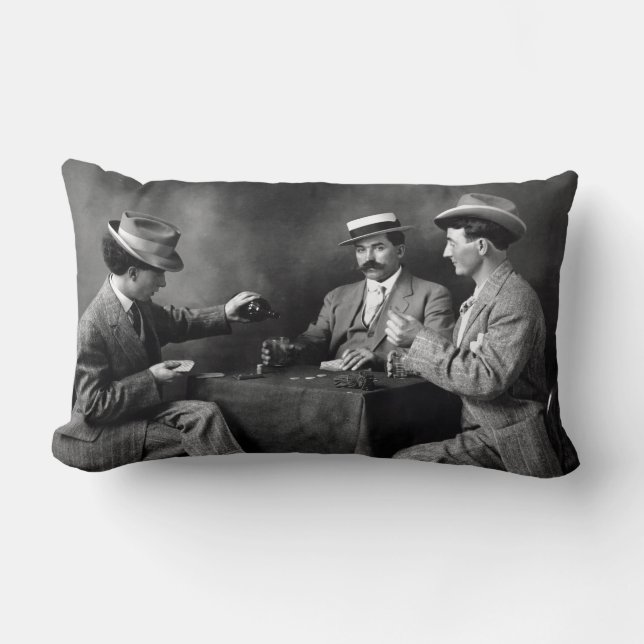 Almofada Lombar Vintage Boys Night Out (Frente)