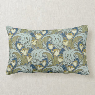 Almofada Lombar Vintage Charles Voysey Tulip