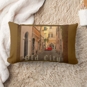 Almofada Lombar Vintage, Cidade Antiga, Carro Antigo, Estilo Antig