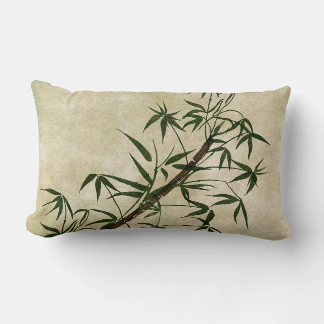 Almofada Lombar Vintage Oriental Bamboo 1 (Frente)