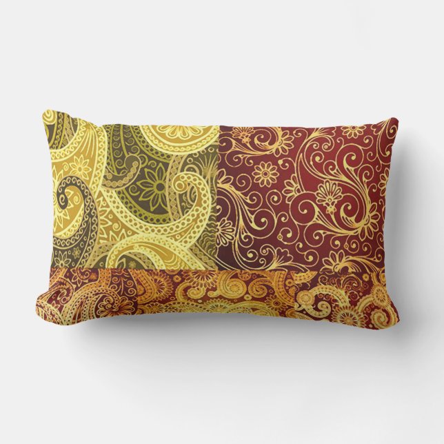 Almofada Lombar Vintage Paisley (Frente)