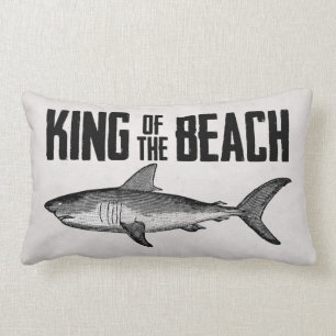 Almofada Lombar Vintage Shark Beach King