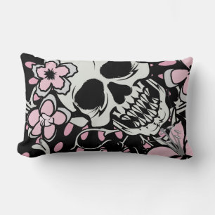 Almofada Lombar Vintage Skull