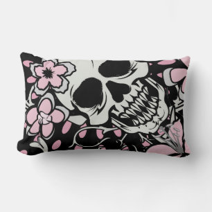 Almofada Lombar Vintage Skull