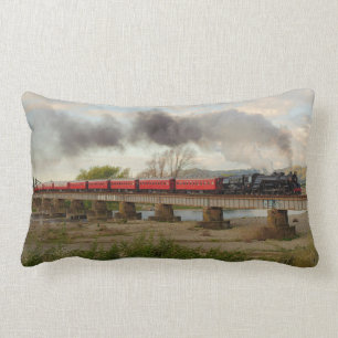 Almofada Lombar Vintage Steam Train